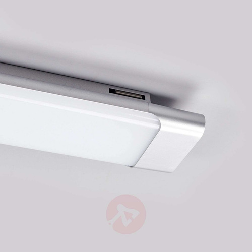 Imagen 4 de 7 de Lampara Plana Led 100w Alta Potencia 120cm Policarbonato