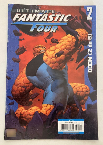 Comic Marvel: Ultimate Fantastic Four - Doom #2. Ed. Panini