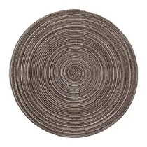 Comprar Manteles Individuales De Mesa Colores Rusticos 38cm Deco X6 Color Marrón Liso