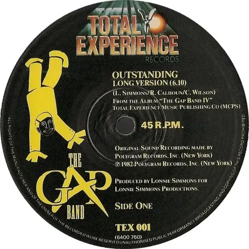 The Gap Band Outstanding 12 | MercadoLivre