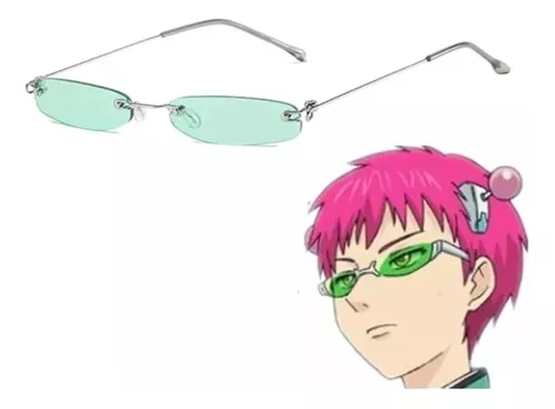 Anime Glasses The Disastrous Life of Saiki Kusuo Cosplay Óculos de