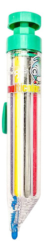 Lápices De Colores R 8 Colors Press Action Multicolor Kinder