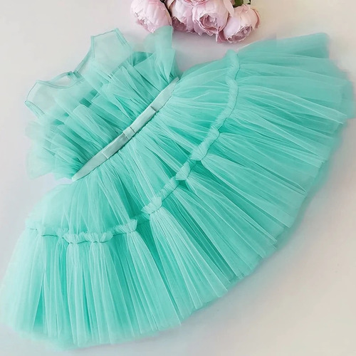 Vestido De Princesa De Boda Para Niñas, Vestido Tutú Para Fi