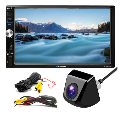 Pantalla Para Auto 7  Usb Radio Am Fm Mirrorlink Con Camara 