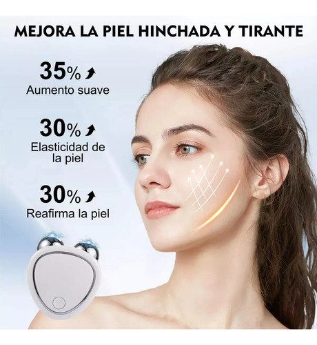 Radiofrecuencia Facial Masaje Mejorar La Piel Microcorriente