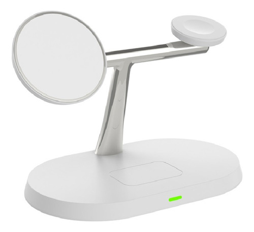 Soporte De Cargador Inalámbrico Magnético 3 En 1 De 15w For