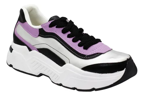 Zapatillas violeta online mujer