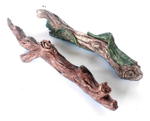 Rama De Escalada De Reptiles Hábitat Decoración 24.7x5x5cm