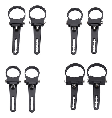Para 2 Abrazaderas De Soporte Tube Bull Roll Bar Para Off