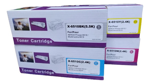 Toner Compatible X-6510 Para Workcentre 6515