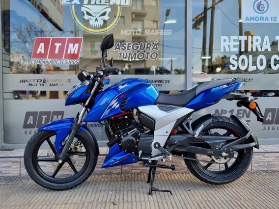 Tvs Rtr 160 0km 2022 Nueva Version! Ahora 12 Y 18 Motobaires