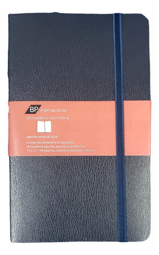 Agenda 2024 Bp Internacional  13x21cm Tapa Flexible Planner