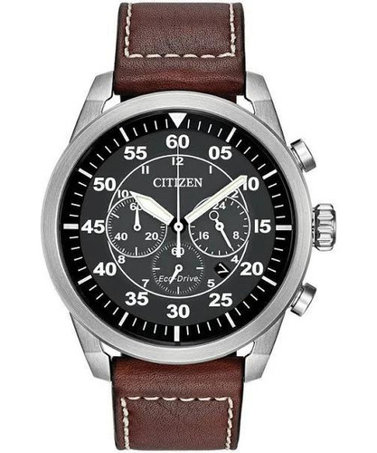 Relógio Citizen Eco Drive Avion Vintage Ca4210-24e