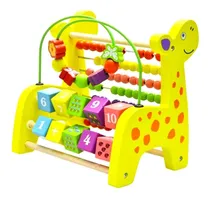 Comprar Juego Didáctico Abaco Laberinto De Cuentas