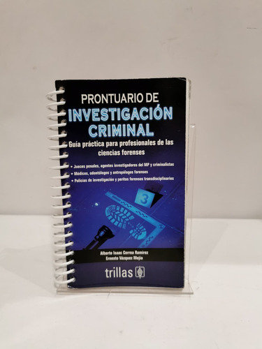 Prontuario De Investigación Criminal.alberto C, Ernesto V.