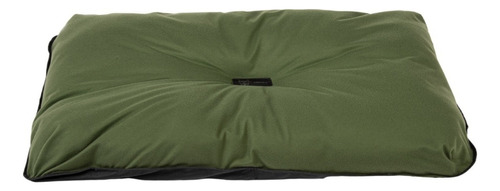 Cama Para Perro Tamaño Extra Grande Base Impermeable Verde Diseño Liso