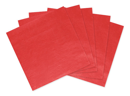 Servilletas De Papel Color Rojo