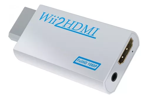 GENERICO Adaptador Conversor Nintendo Wii Hdmi 2.0 Audio Y Video