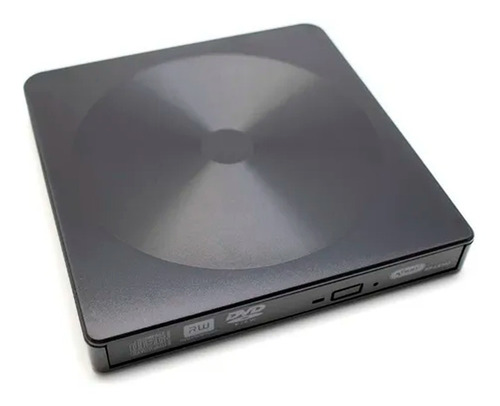 Imagem 1 de 5 de Gravador De Dvd Cd Externo Usb 3.0 E Tipo C Slim Portatil