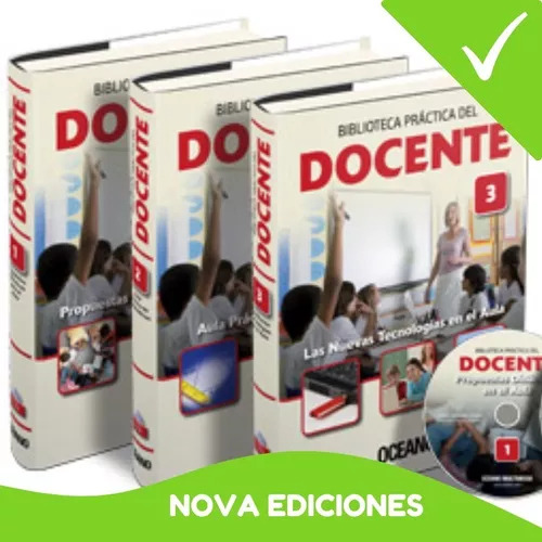 Biblioteca Práctica Del Docente 3 Tomos. Nueva Y Original