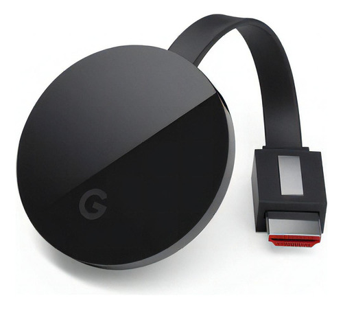 Chromecast 4k Ultra Hd Hdmi Wi-Fi Hdr 3 sin embalaje, color negro