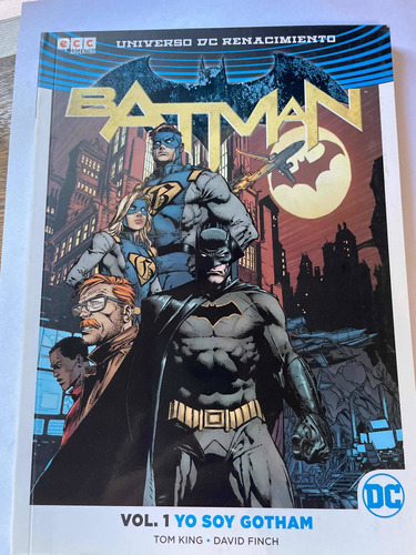 Historieta Batman Vol1 Yo Soy Gotham En Muy Buen Estado Dc
