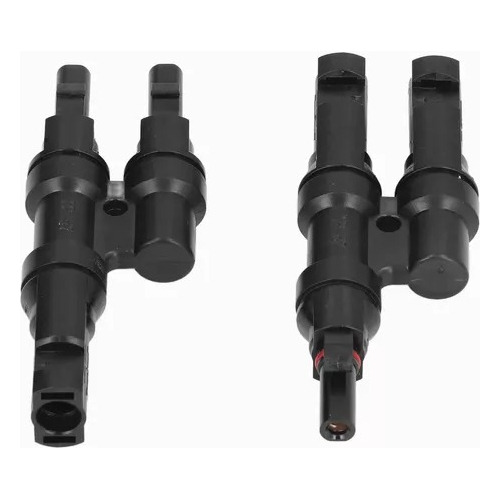 Conectores (2) Par Mc4 Y T2 Para Panel Solar Macho Y Hembra,