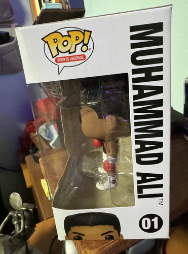 Funko Pop Muhammad Ali 01 Boxer Legend Del Deporte Original