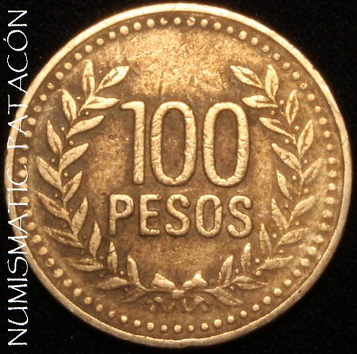 Moneda De Colombia 100 Pesos 1994 - #285.1