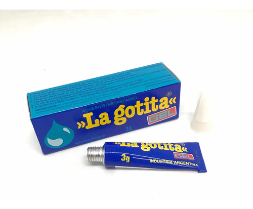 Imagen 3 de 5 de La Gotita Gel Blister X 6u. Adhesivo Instantáneo 3 Grs.