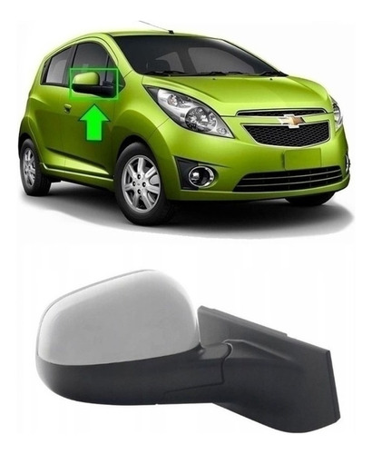 Espejo Derecho Electrico Chevrolet Spark Gt 2011 2017