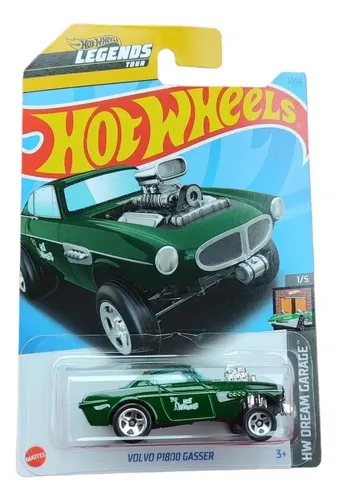 Hot Wheels 1/64 Volvo P1800 Gasser – édition Mainline 2024, Bleu, Modèle #4/5, Neuf Dans Son Blister