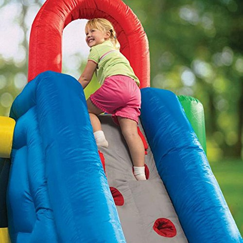 Brincolín Inflable Jump N Double Slide Diversión Dobles