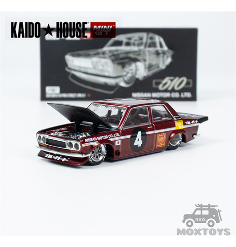 Kaido House X Mini Gt 1:64 Datsun 510 Pro Street Jpn V1