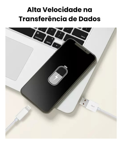 Cabo Para iPhone 5 6 7 8 X Xr Xs 11 12 13 14 Pro Max Usb 1m