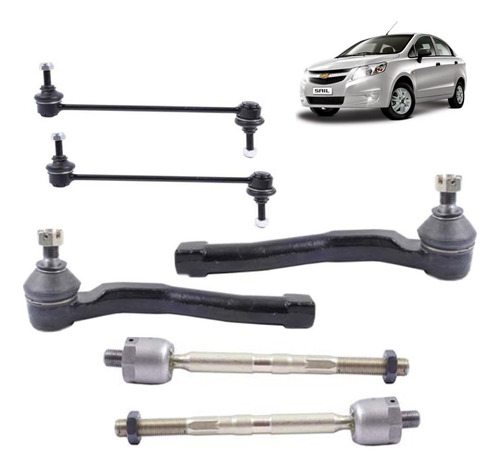 Bieletas Terminales Y Axiales  Chevrolet Sail 1.4 10/15 Kit