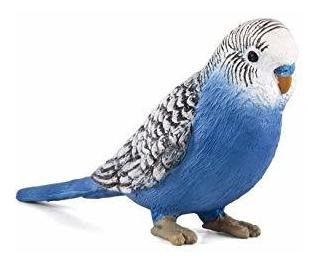 Mojo Blue Budgerigar (australian Parakeet) Realistic Hc9mz