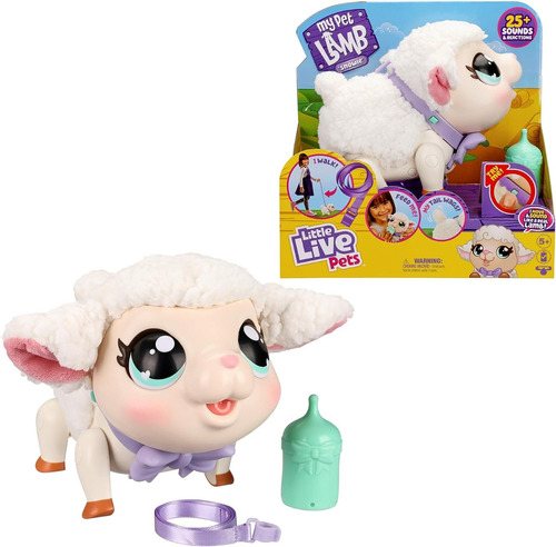 Juguete Ovejita Interactiva My Pet Lamb Little Live Pets