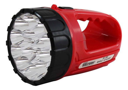 Lanterna Recarregavel Western 15 Led Com Alca El-344