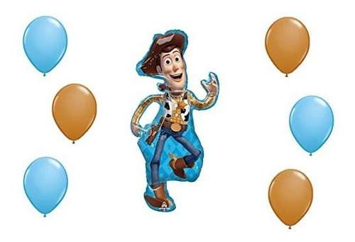 Globos De Fiesta Infantil Loonballoon 44 Pulgadas Toy Story 