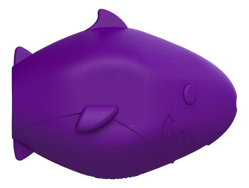 Amicus Fun Toys Tubarão Roxo P - Brinquedo Recheável