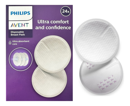 Absorventes Seios Descartáveis Dia E Noite Philips