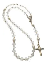 Comprar Rosario Cristal Recuerdito Bautizo Comunión Misas Novenario 