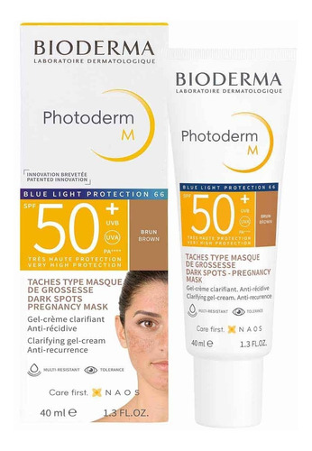 Protector Solar Bioderma Photoderm M Manchas Spf50+ T.brown