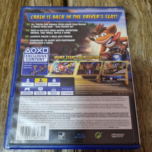 Crash Ctr Ps4 (Usado)