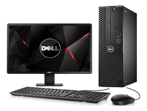 Cpu + Monitor Dell Optiplex 3050 Core I3 7ger 8gb 240gb Ssd