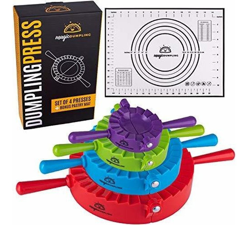   Dumpling Maker Kit  Juego De 4  Molde Ravioli  Empana...