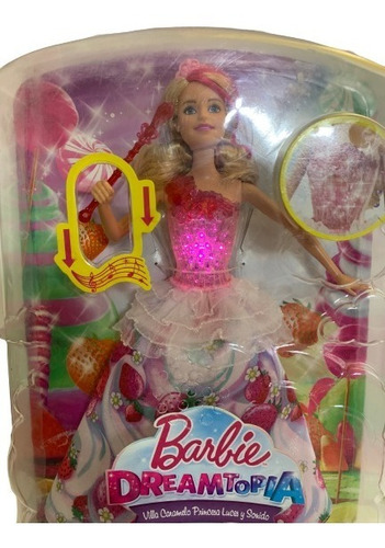 Barbie Dreamtopia Villa Caramelo Princesa Luces Y Sonido 4se (Usado)