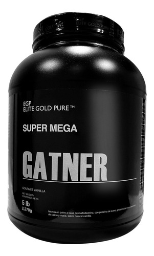 Proteina Hipercalorica 5 Libras Super Mega Gatner De La Marca Egp 5lb 5 Lb Mass Gainer