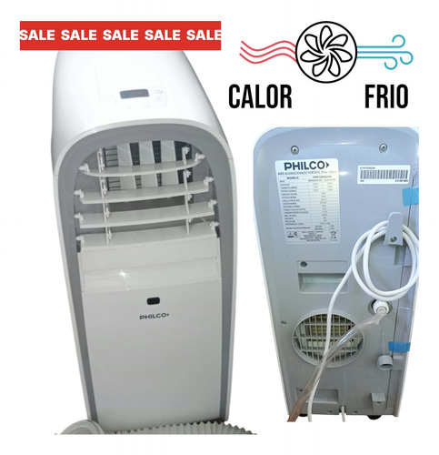 Aire Acondicionado Portátil Philco Frio/calor 3500w Excelent Blanco (Usado)